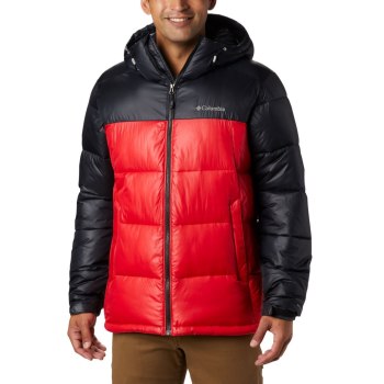 Columbia Muške Jakne - Pike Lake Hooded Plave Crvene Crne | RQHY-34105